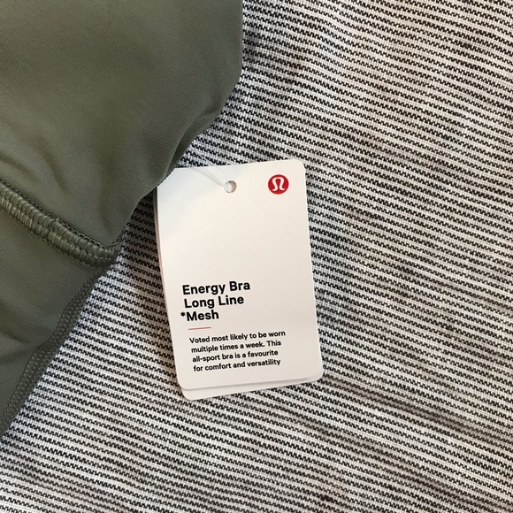 LLL Energy Longline Bra *mesh* (grey sage) - Picture 9 of 14